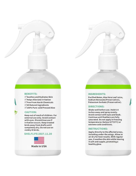 Aerosol Hidratante de Aloe Vera para Aves Lazersell 322g