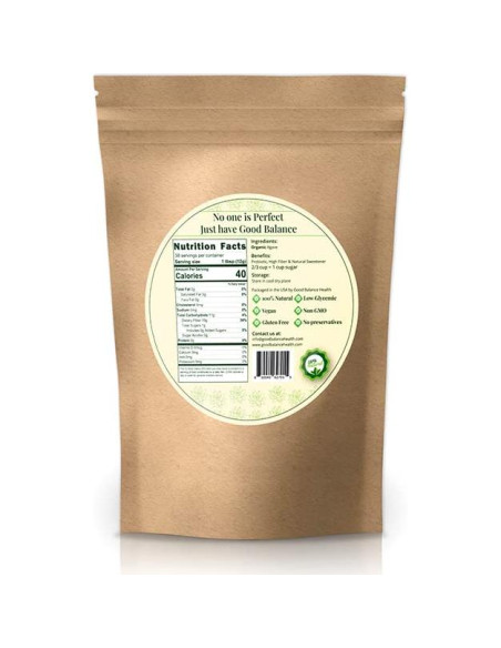 Endulzante de Agave Orgánico Good Balance 340g - Bajo Índice Glucémico