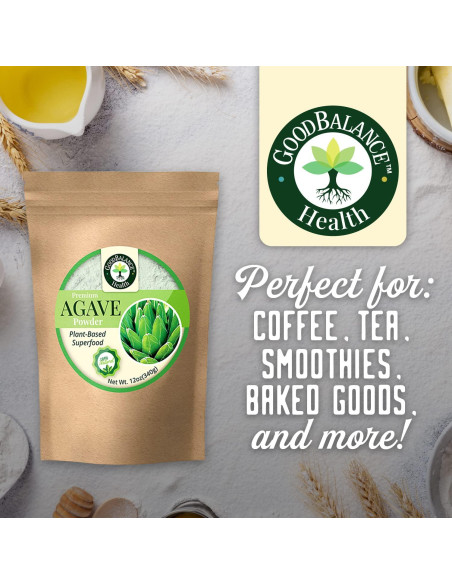 Endulzante de Agave Orgánico Good Balance 340g - Bajo Índice Glucémico