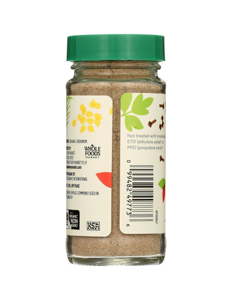 Cardamomo Molido Orgánico 365 Whole Foods 53 Gramos