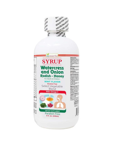 Jarabe Esencial de Berro y Cebolla Rábano Essential Products 227 g