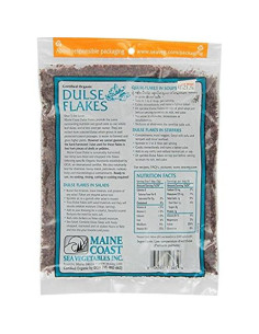Copos de Dulse Orgánico Costa de Maine 226.8g - Alga Azucar 2