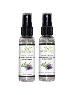 Aceite Puro de Eucalipto EuroSpa Aromatics 100% Natural 2x59ml