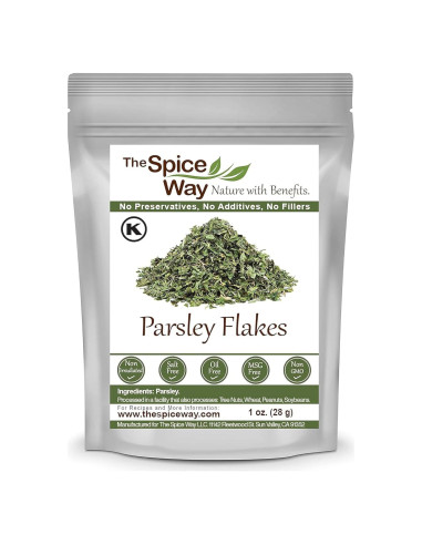 Copos de Perejil The Spice Way 28.35 g - Sabor Fresco y Natural
