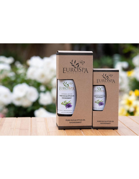 Aceite Puro de Eucalipto EuroSpa Aromatics 100% Natural 2x59ml