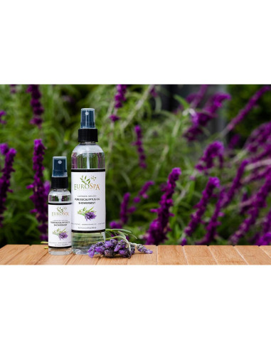 Aceite Puro de Eucalipto EuroSpa Aromatics 100% Natural 2x59ml