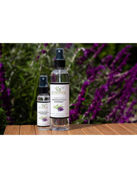 Aceite Puro de Eucalipto EuroSpa Aromatics 100% Natural 2x59ml