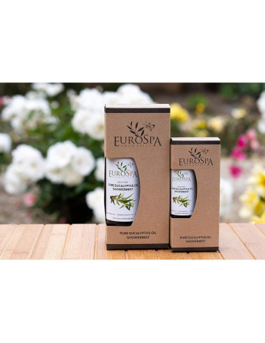 Aceite de Eucalipto Puro EuroSpa Aromatics 100% Natural 226.8ml