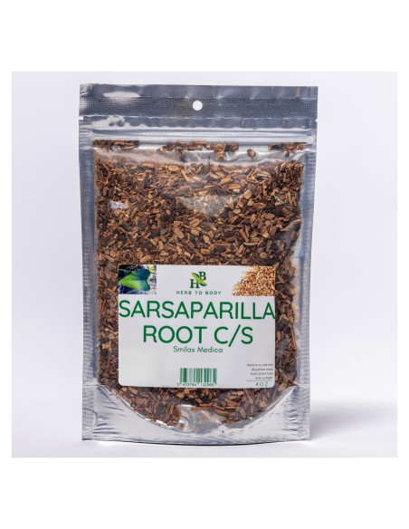 Raíz de Sarsaparilla Cortada y Tamizada Smilax Medica 113g