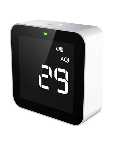 Monitor de Calidad del Aire Temtop M10 - PM2.5, AQI, TVOC, HCHO