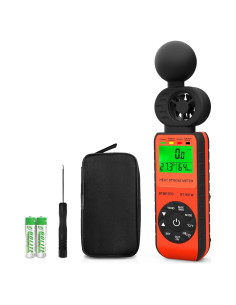 Medidor de Estrés Térmico BTMETER BT-881W Anemómetro Digital
