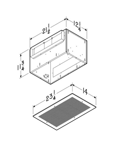 Ventilador de Extracción Broan-NuTone L400, 434 CFM, 2.3 Sones
