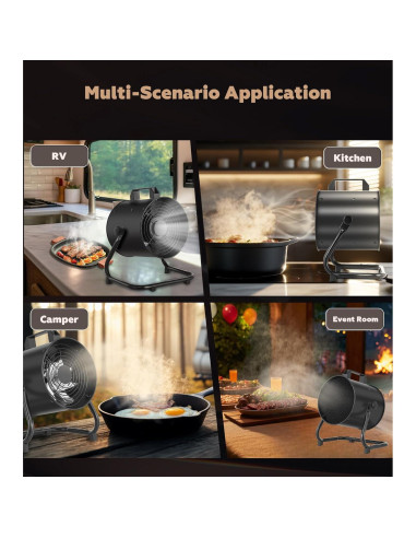 Campana Extractora Portátil FEFE PRH-2 2900 RPM 452 m/h