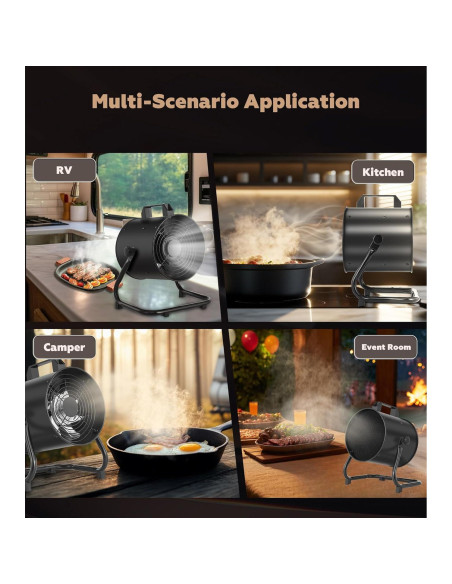 Campana Extractora Portátil FEFE PRH-2 2900 RPM 452 m/h