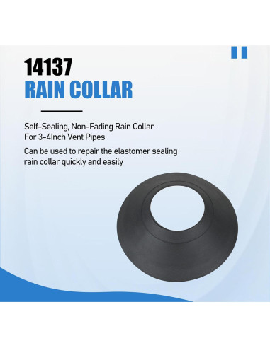 Collar de Lluvia 14137 KAZFFD 3-4 Pulgadas para Techo