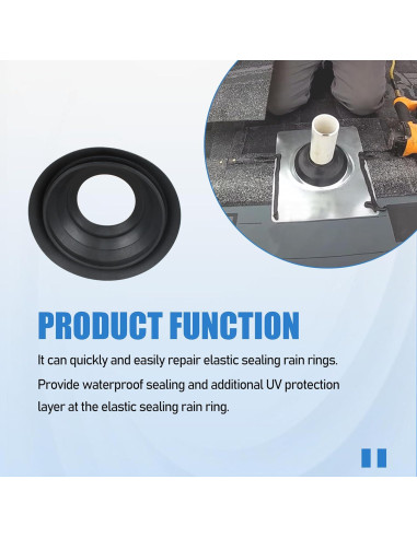 Collar de Lluvia 14137 KAZFFD 3-4 Pulgadas para Techo