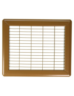 Rejilla de Retorno de Aire de Piso Imperial RG1184 20x25 cm Marrón