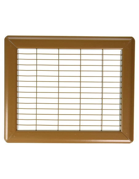 Rejilla de Retorno de Aire de Piso Imperial RG1184 20x25 cm Marrón