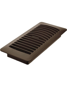 Registro de Piso de Plástico Imperial RG1441 10x25 cm Marrón Paquete de 5 2