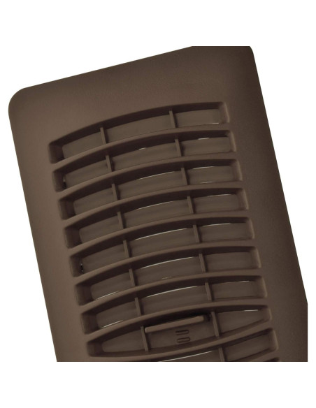 Registro de Piso de Plástico Imperial RG1441 10x25 cm Marrón Paquete de 5