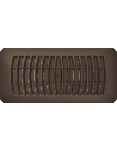 Registro de Piso de Plástico Imperial RG1441 10x25 cm Marrón Paquete de 5