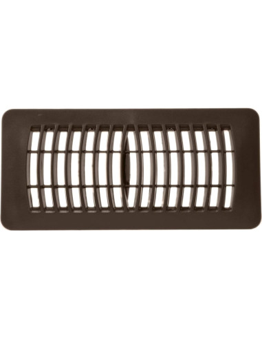 Registro de Piso de Plástico Imperial RG1441 10x25 cm Marrón Paquete de 5