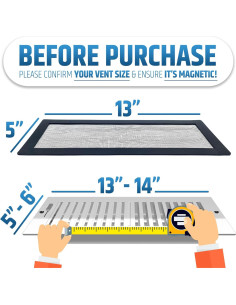 Cubiertas de Malla Magnética HMmagnets 5x13 cm - Paquete de 3 2