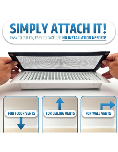 Cubiertas de Malla Magnética HMmagnets 5x13 cm - Paquete de 3