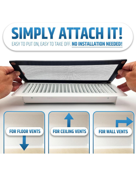 Cubiertas de Malla Magnética HMmagnets 5x13 cm - Paquete de 3