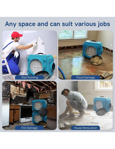 Purificador de Aire ALORAIR HEPA 550 con Filtro MERV-10