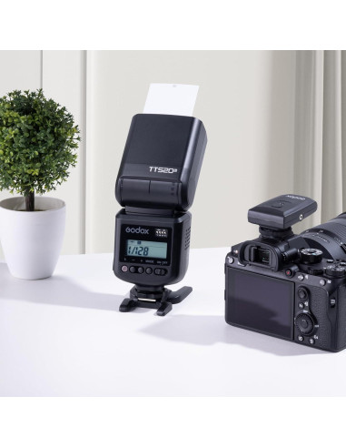 Flash Godox TT520III Universal Manual GN33 para Cámara