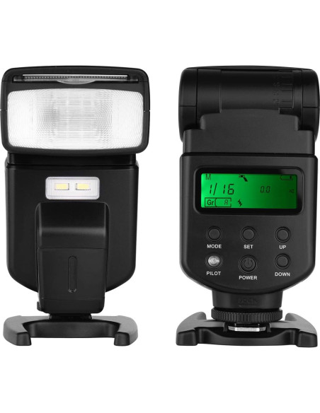 Flash Speedlite Andoer GN40 Universal para DSLR Canon Nikon