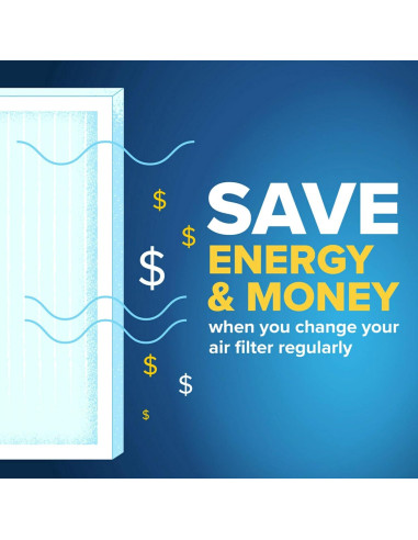 Filtro de Aire Filtrete 18x24x1 MPR 1200 Paquete de 4