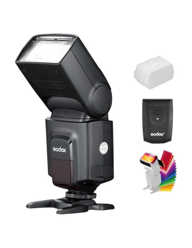 Flash Godox TT520II GN33 Inalámbrico 433MHz para DSLR