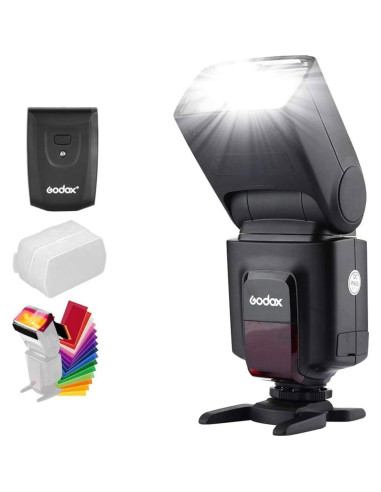 Flash Godox TT520II GN33 Inalámbrico 433MHz para DSLR