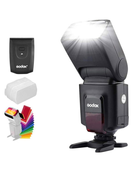 Flash Godox TT520II GN33 Inalámbrico 433MHz para DSLR