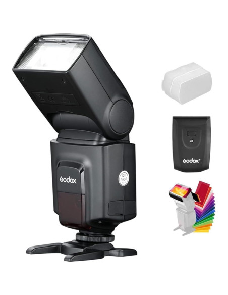 Flash Godox TT520II GN33 Inalámbrico 433MHz para DSLR
