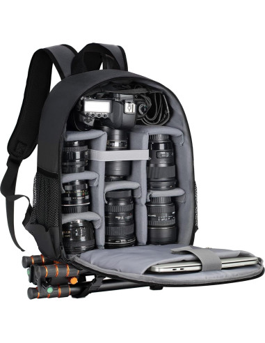 Mochila para Cámara TARION TB-S Profesional con Compartimento Laptop 13"