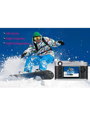 Protector de Pantalla Vidrio Templado Leica M11 DSLR 3 Pzas 0.3mm 9H