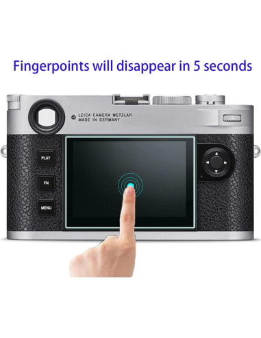 Protector de Pantalla Vidrio Templado Leica M11 DSLR 3 Pzas 0.3mm 9H