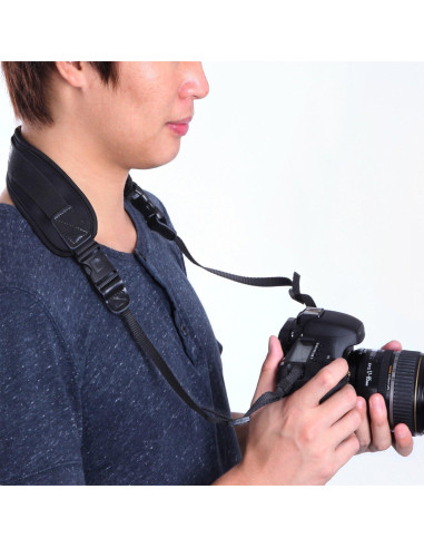 Correa de Cámara Movo NS-2 Neopreno Acolchada Liberación Rápida