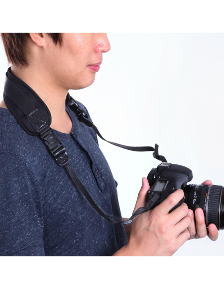 Correa de Cámara Movo NS-2 Neopreno Acolchada Liberación Rápida