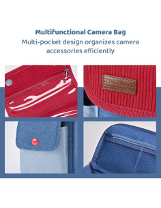 Bolsa de Cámara Cruzada HLK para DSLR y Mirrorless 18.8x9.9cm 2