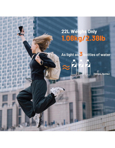 Mochila para cámara PGYTECH OneGo Lite 22L resistente al agua