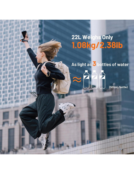 Mochila para cámara PGYTECH OneGo Lite 22L resistente al agua