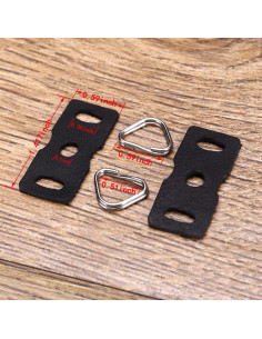 Funda de Cuero VKO para Anillo de Carga de Cámara DSLR SLR 2