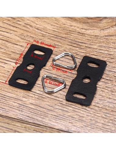 Funda de Cuero VKO para Anillo de Carga de Cámara DSLR SLR