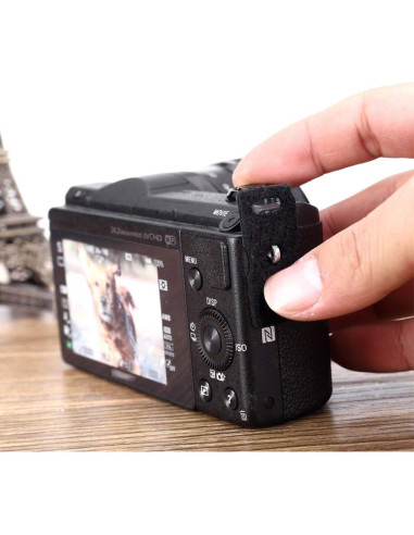 Funda de Cuero VKO para Anillo de Carga de Cámara DSLR SLR