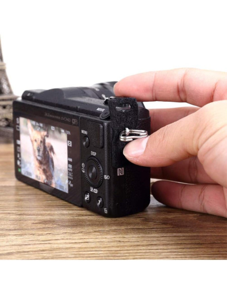 Funda de Cuero VKO para Anillo de Carga de Cámara DSLR SLR