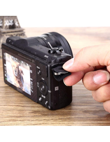 Funda de Cuero VKO para Anillo de Carga de Cámara DSLR SLR